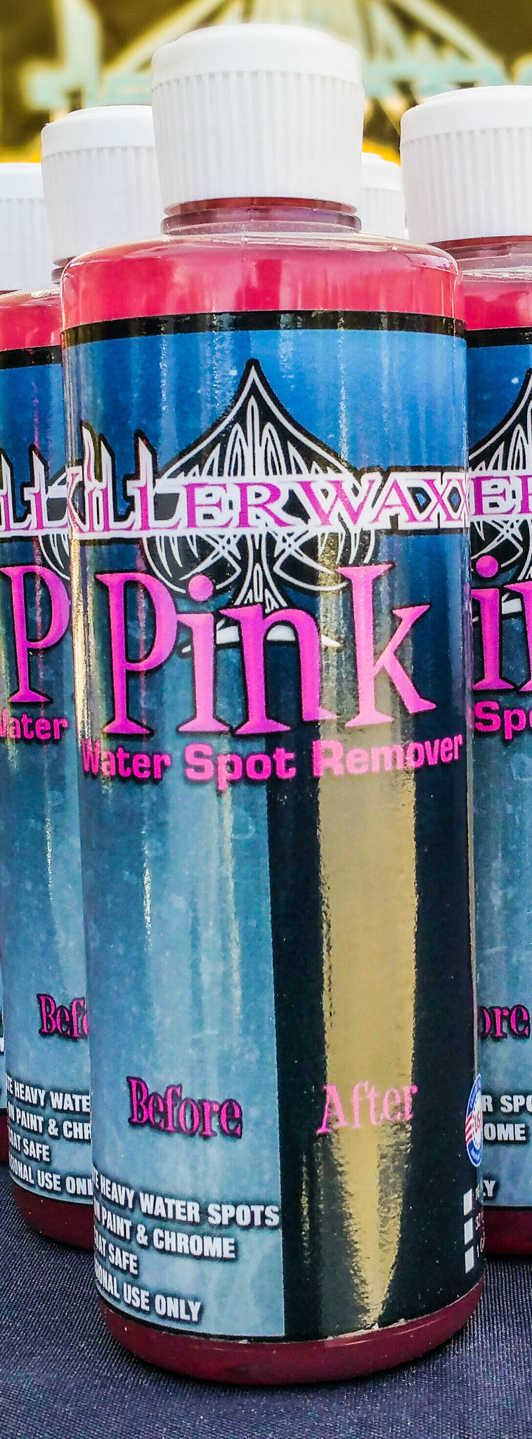 PINK WATER SPOT REMOVER – Killerwaxx