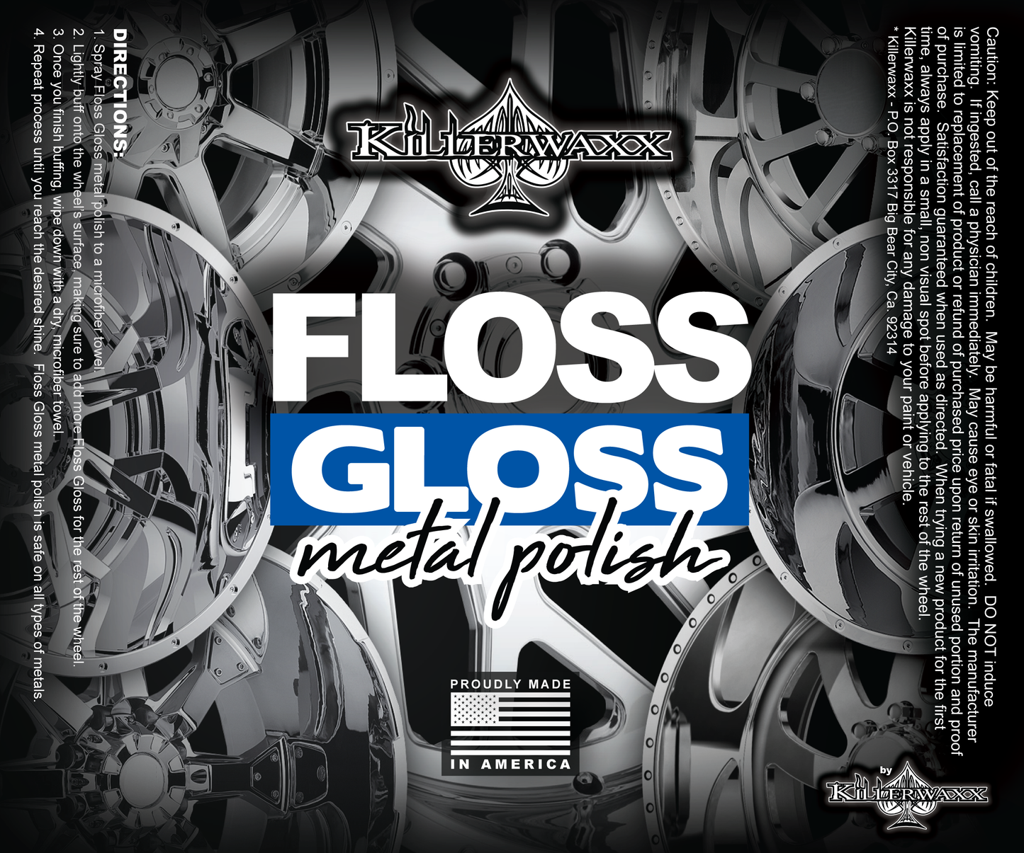 Floss Gloss Speed Metal Polish 16.oz